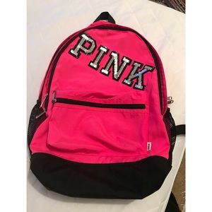 PINK bling back pack 💕